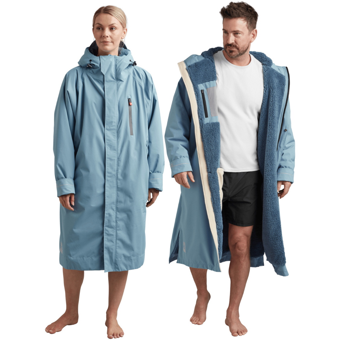2026 Red Paddle CO Langarmet Pro Change Robe Evo 002-009-006-0247 - Alpine Blå